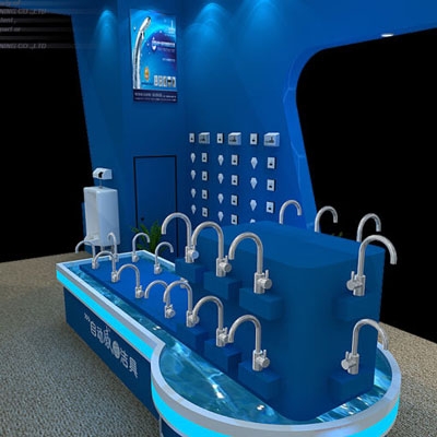 潔博利感應(yīng)潔具閃耀2012上海廚衛(wèi)展